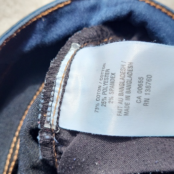 Reitmans Dark Denim Stretch Size 31 - Picture 4 of 4